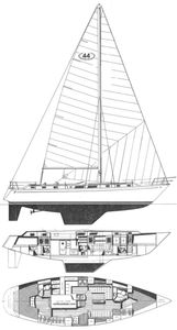 Gulfstar 44 Drawing