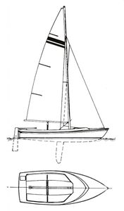 Gloucester 18 (Whitecap) Drawing