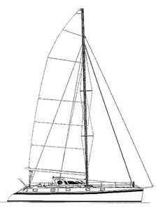 Outremer 50/55 Drawing