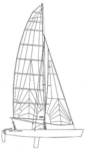 Hobie Miracle 20 Drawing