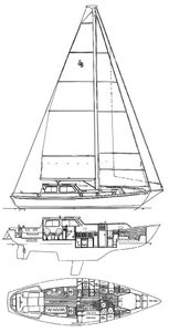 Shannon Pilot 43 Drawing
