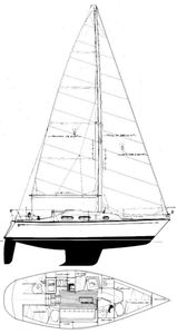 Tartan 28 Piper Drawing