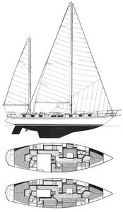 Gulfstar 50 Drawing