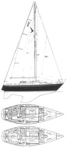 Seafarer 31 Mk II Drawing