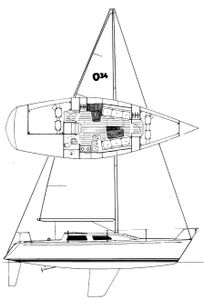 Olson 34 Drawing