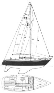 Seafarer 29 Drawing