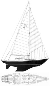 Comanche 42 (Chris-Craft) Drawing