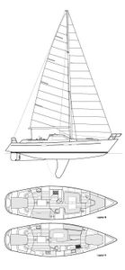 Southerly 135 Mk 2 Drawing