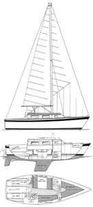 Spacesailer 27 Drawing
