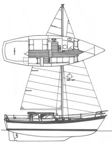 Sea Bird 37 MS Drawing