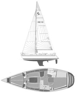 Comfortina 35 Drawing