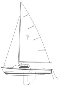 Nimrod 18 (Westerly) Drawing