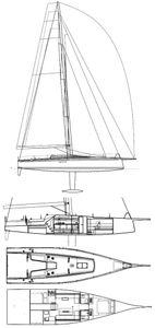 Clubswan 50 Drawing