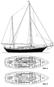 Clipper 33 (Cheoy Lee) Drawing