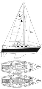 Seafarer 23 Challenger Drawing