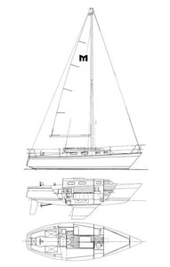 Mariner 28 (Canning) Drawing