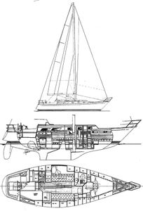 Little Harbor 38 Drawing