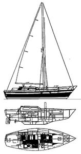 Irwin Avanti 42 Drawing