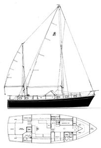 Gulfstar 43 Drawing