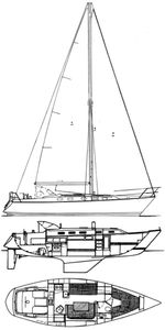 Hunter 36 Drawing