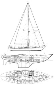 Wittholz 53 (Cheoy Lee) Drawing