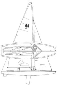 M-20 Scow Drawing
