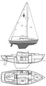 Coronado 25 Drawing