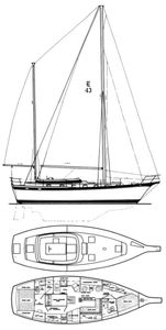 Endeavour 43 Drawing