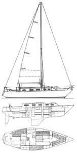 Hunter 33 Drawing