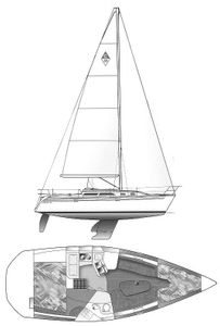 Catalina 320 Drawing