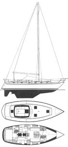 Endeavour 40 Drawing