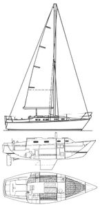 Hunter 27 Drawing