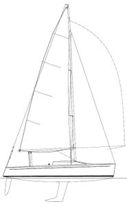 Beneteau 25 Platu Drawing