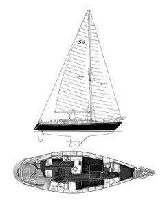 Sabre 42 Drawing