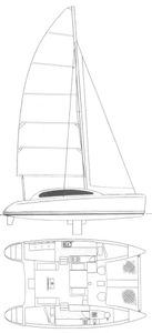 Maine Cat 30 Drawing