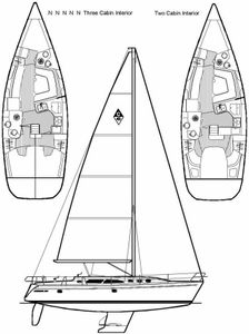 Catalina 400 Drawing