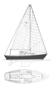 Capri 26-1 (Chris-Craft) Drawing