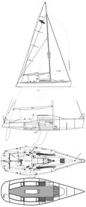 Mumm 36 Drawing