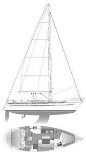 Bavaria 40 (J&J) Drawing