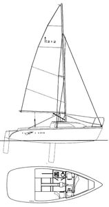Hunter 212 Drawing