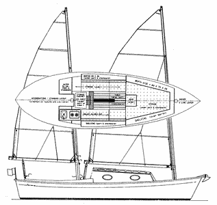 Sea Pearl 28 Drawing