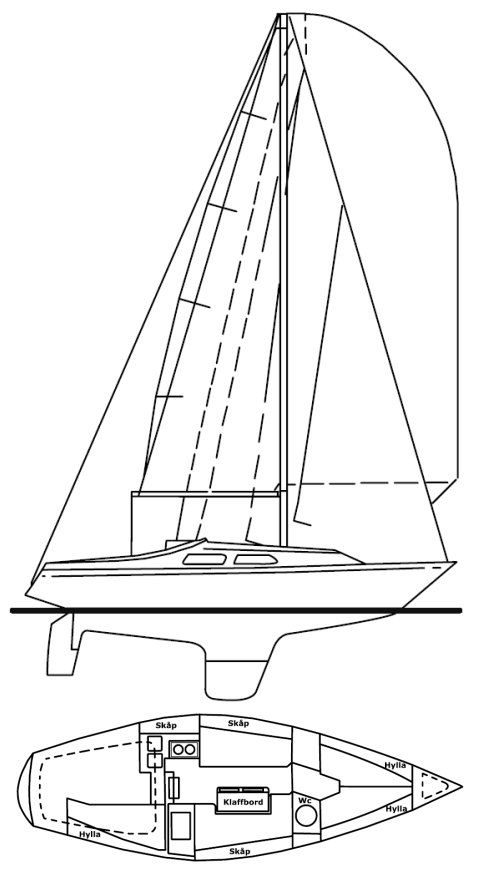 Boat drawing
