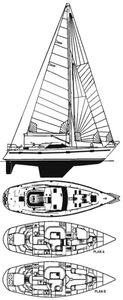 Taswell 43 RS Drawing