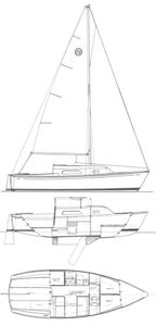 O'day 23-1 (Lift Top) Drawing