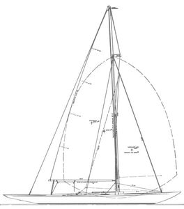 US One-Design Drawing
