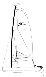 Hobie Wave Drawing