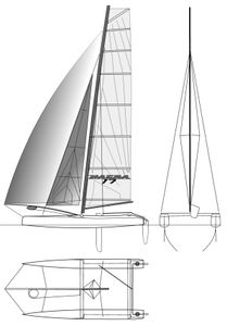 Nacra 17 Drawing