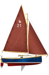 Cornish Shrimper 21 Drawing