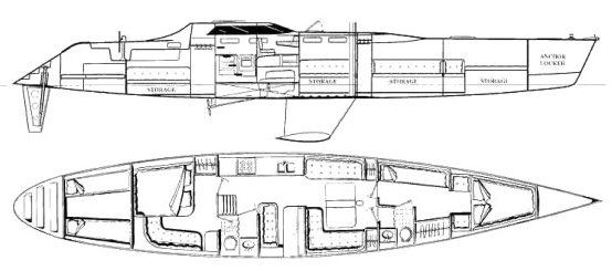 Macgregor 65 Pilot House Drawing