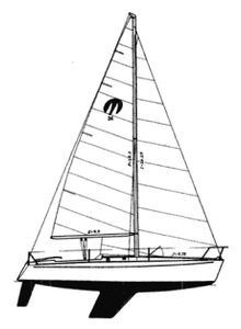 Moore 24 Drawing